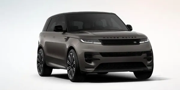 Sleek matte black luxury SUV with modern design.